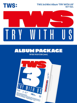 Альбом TWS - TRY WITH US 3rd Mini Album KIT Version