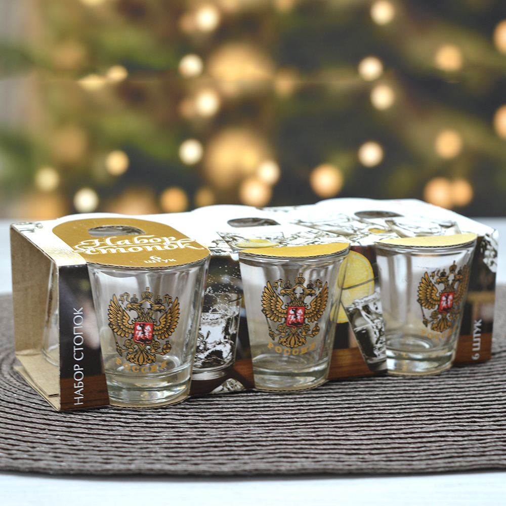 Набор стаканов 6шт 50мл "Ода" Орел
