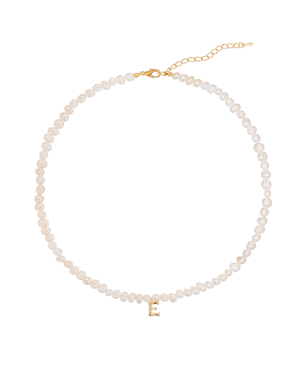 Колье- мелкий речной жемчуг, буква