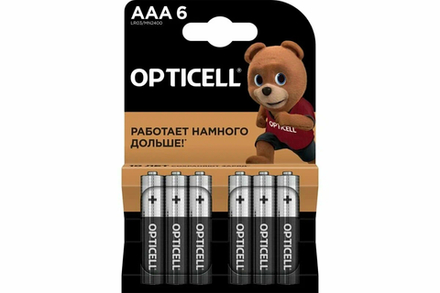 OPTICELL Basic Батарейки AAA 6шт