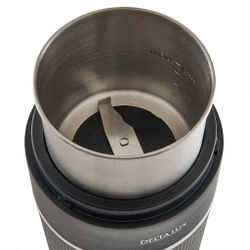Кофемолка электрическая 300 Вт, 80 г, съемная чаша DELTA LUX DE-2203 черная