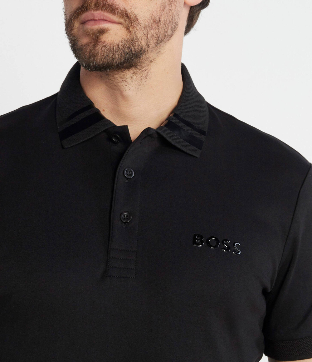 Поло Paule Mirror BOSS GREEN - черный(50501197)