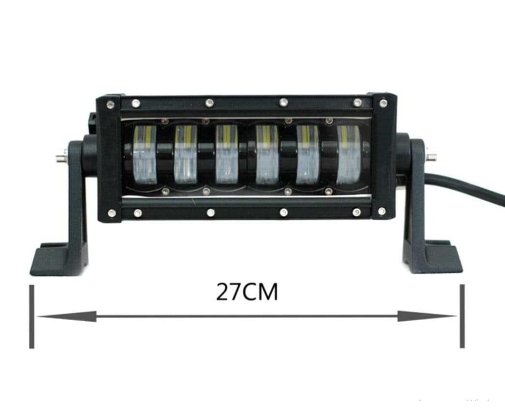 Светодиодная балка, 6 LED - 48W, 27 см, ближний + дальний, drive - драйв (1 шт.)