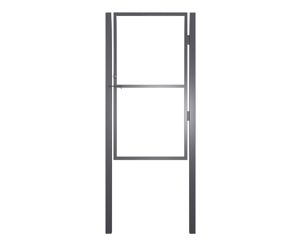 Калитка для забора со столбом 1,0х1,8м ,только каркас.