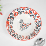 Миска суповая 18см Курочка