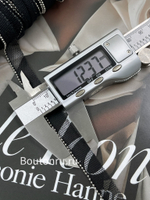 Кант сетка черный с серебристой монилью