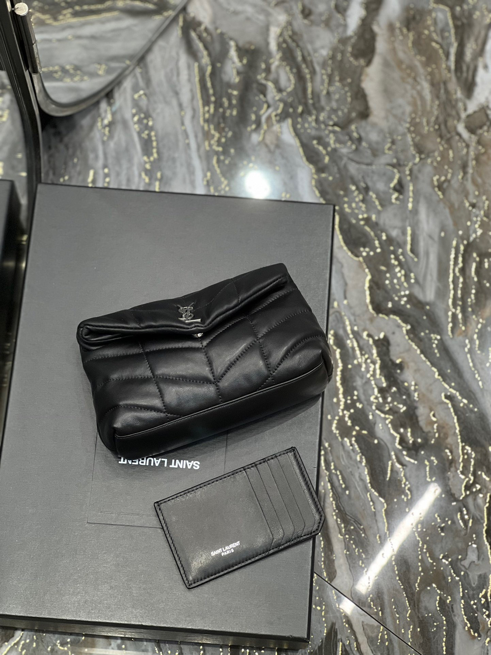 Saint Laurent Loulou Puffer Bag 18 cm