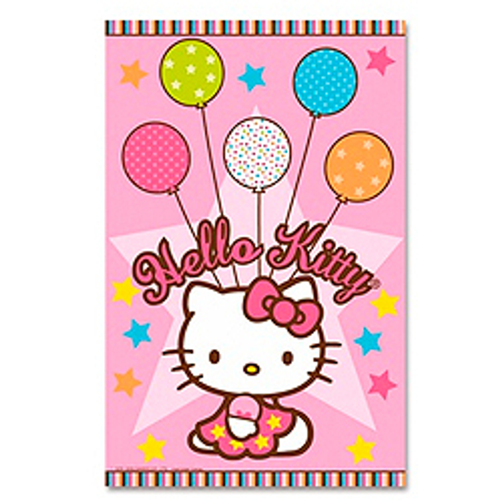 Скатерть-п-э-Hello-Kitty-1,4х2,6м
