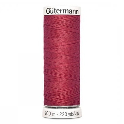 Нить Sew-All 200 м, Gutermann, 082 розовая долина