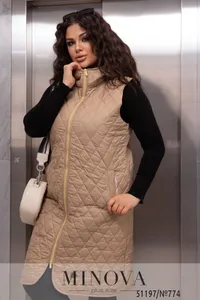 Жилет 774-бежевый Minova