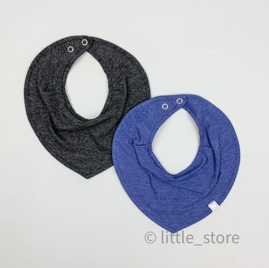 Комплект нагрудников "Индиго и антрацит"