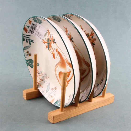 Тарелка с оленем (большая)