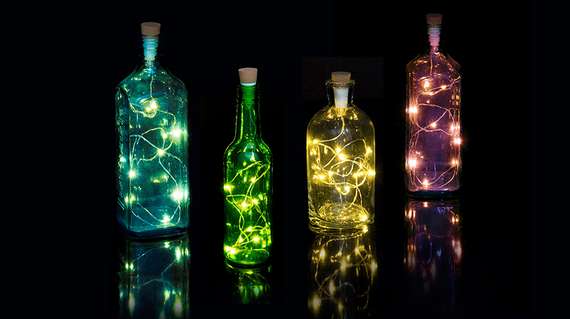Usb-гирлянда bottle