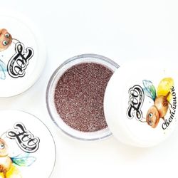 1604 Светоотражающий глиттер "Светлячок" 1 г розовый