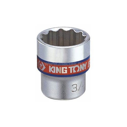 KING TONY (333012S) Головка торцевая стандартная двенадцатигранная 3/8", 3/8", дюймовая