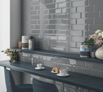 Настенная плитка Kerama Marazzi Аккорд 8.5x28.5 см 0.97 м² глянцевая цвет дымчато-темный