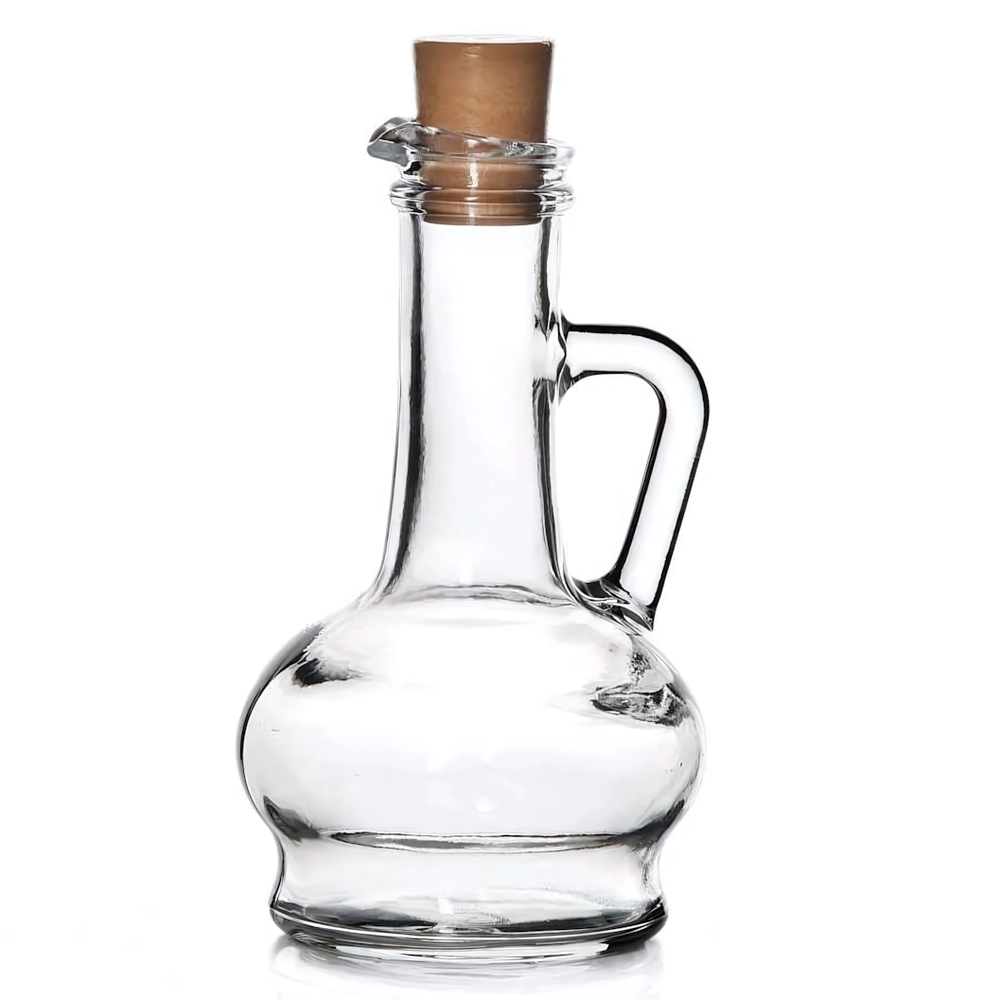 Набор емкостей для масла-уксуса ОЛИВИЯ, 2 штуки, объем 260 мл (с пластиковой пробкой)