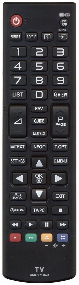 Пульт для LG AKB73715622 (HLG338) LED TV