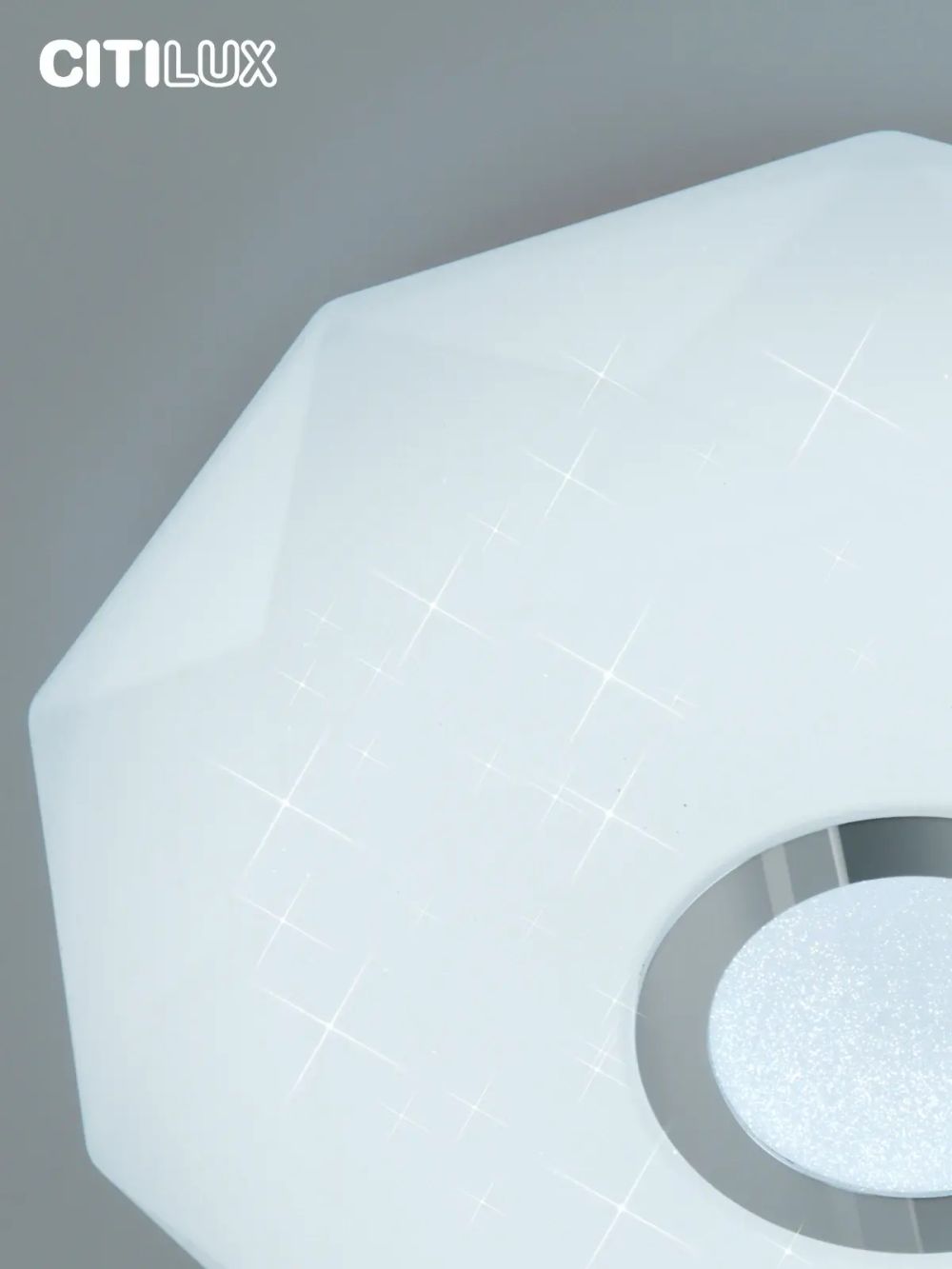 Citilux Диамант Смарт CL713A40G Умная люстра Хром