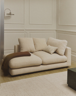 Gala Кушетка с левым подлокотником бежевая 193 х 105 см