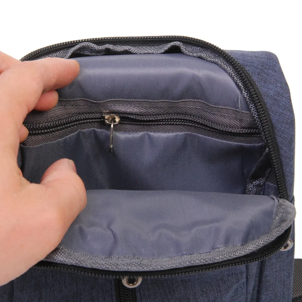 Сумка - мессенджер «Element - hit», микс 6 дизайнов, два отделения, см