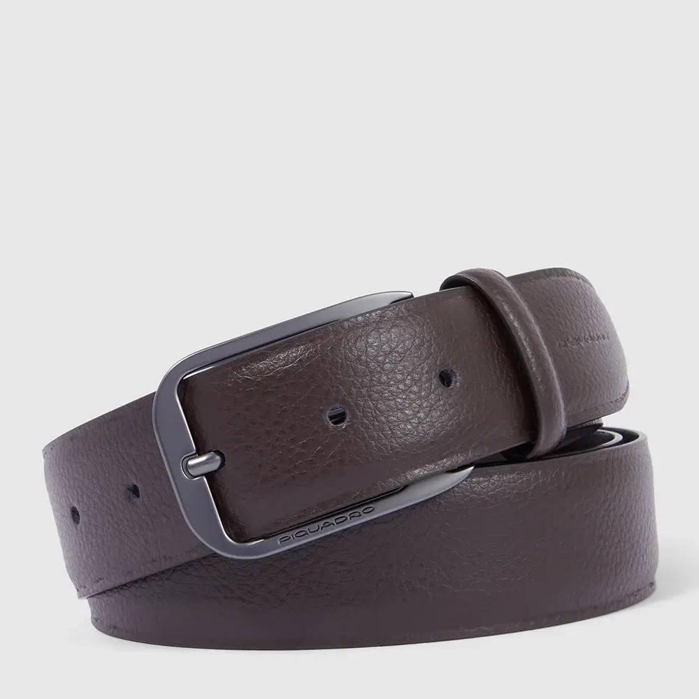 Ремень кожаный Piquadro Modus Special/Dark brown