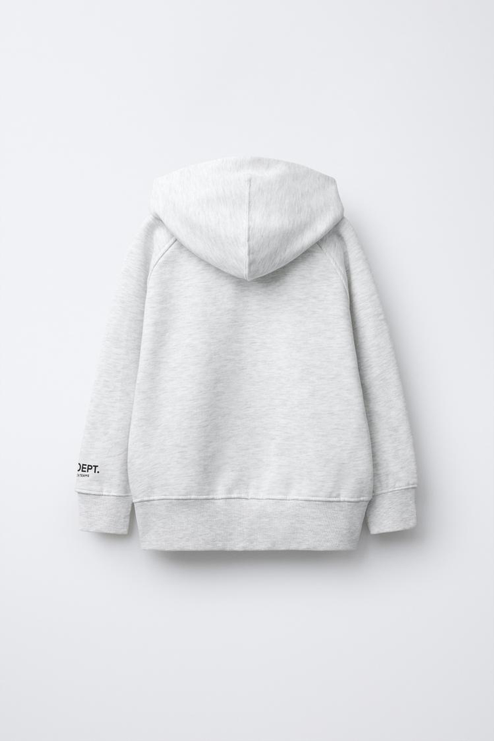 ZARA ТОЛСТОВКА НА МОЛНИИ, СЕРЫЙ МЕЛАНЖ