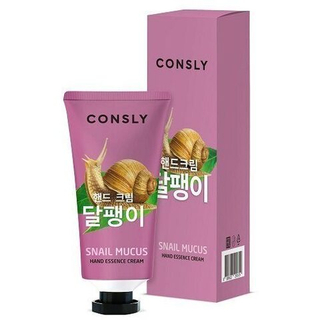 Крем-сыворотка для рук с муцином улитки CONSLY Snail Hand Essence Cream 100 мл