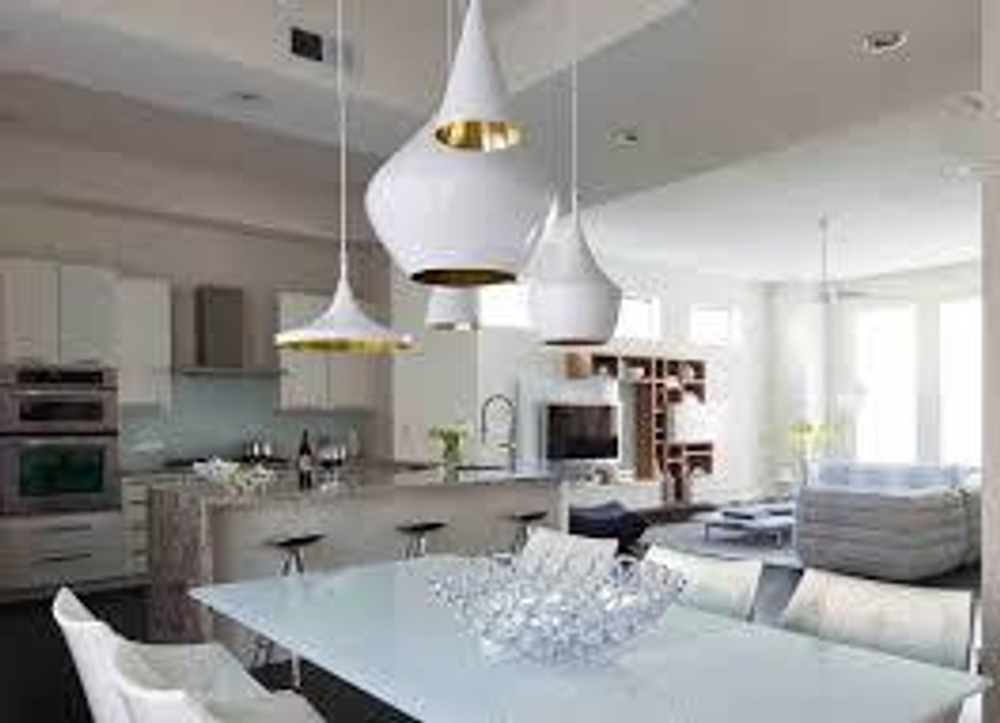 Pendant design lamp  Beat Light Stout by Tom Dixon D35 (Gold)