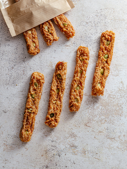 Вонги куриные с тыквенными семечками