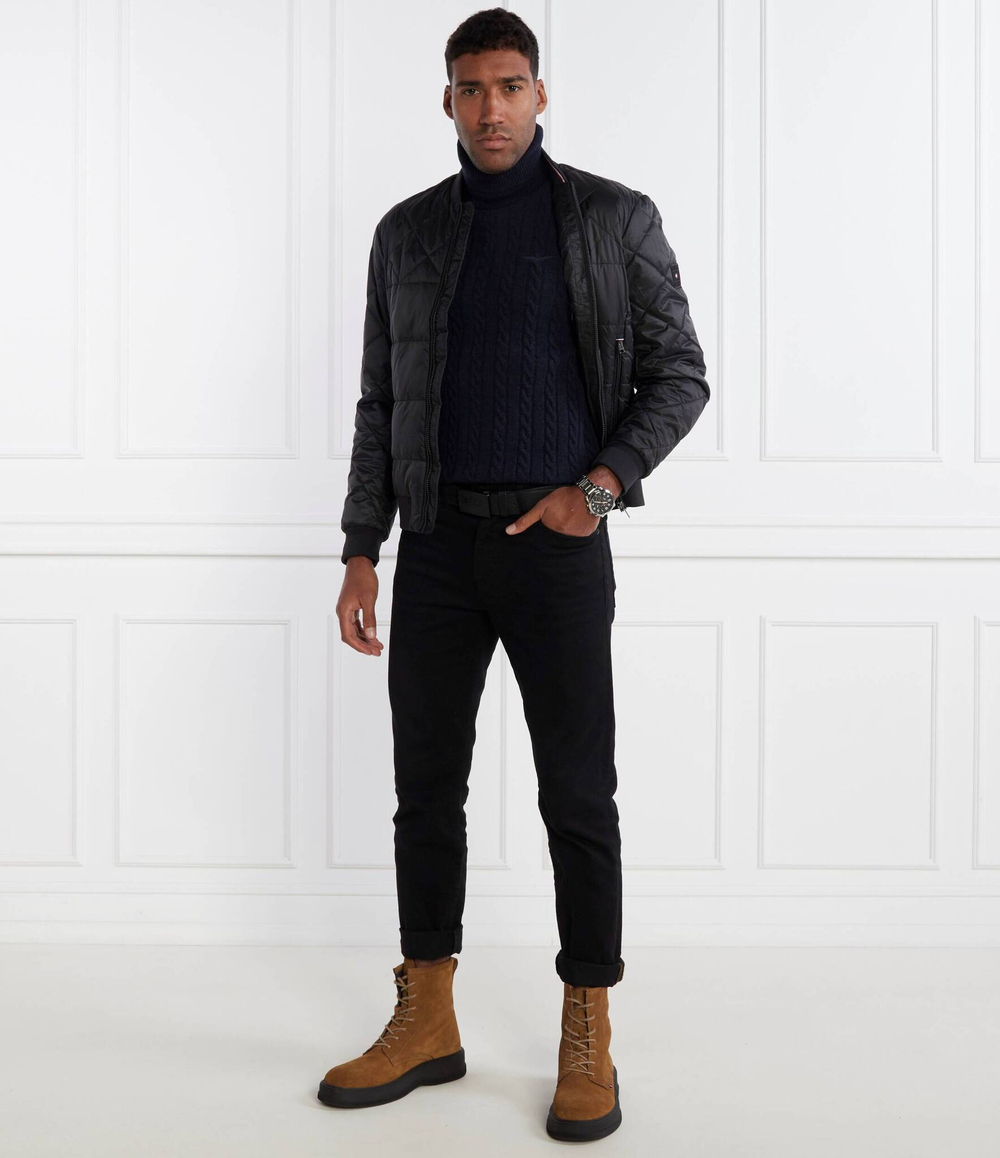 Хлопковый гольф Aeronautica Militare - темно-синий(MA1485L417)