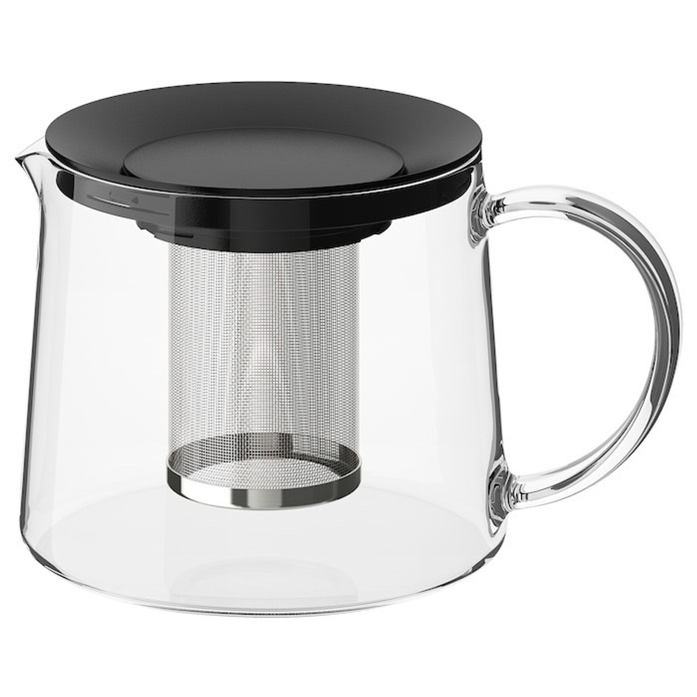 RIKLIG РИКЛИГ Чайник заварочный, стекло, 1.5 л