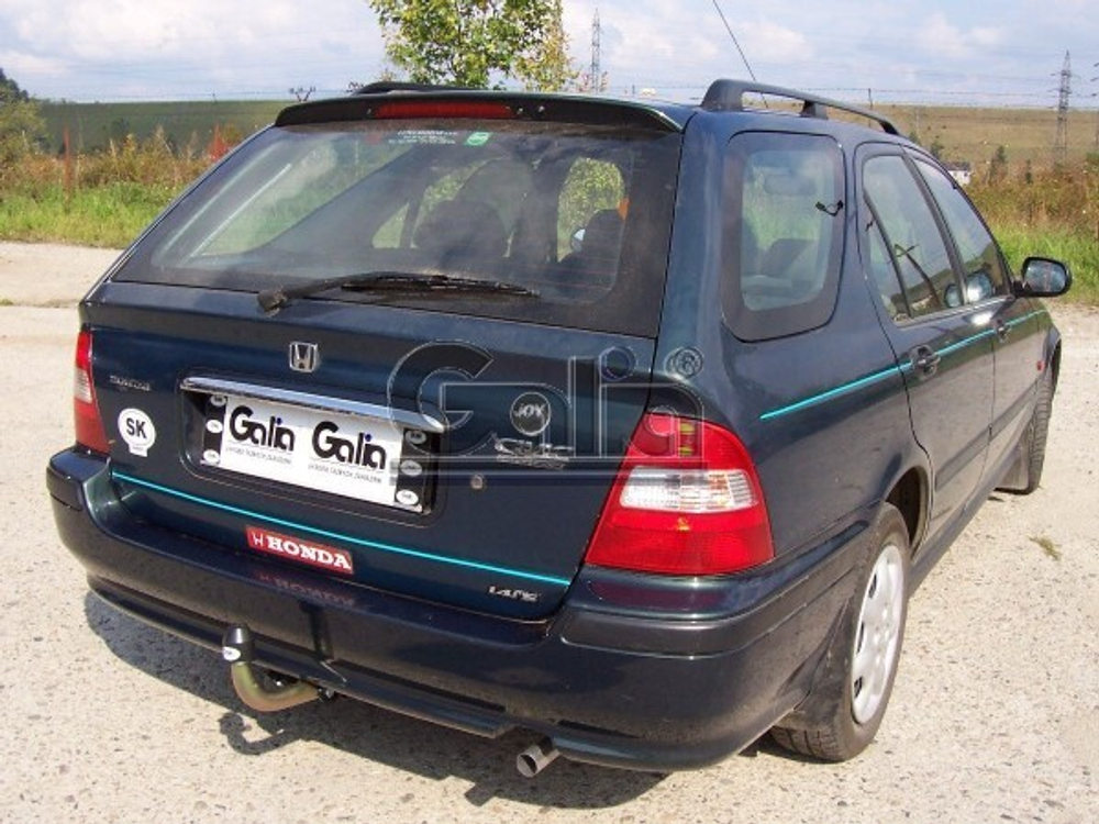 Фаркоп оцинкованный Galia H015A для Honda Civic универсал 1996-2000(паспорт и сертификат в комплекте)(без электрики)