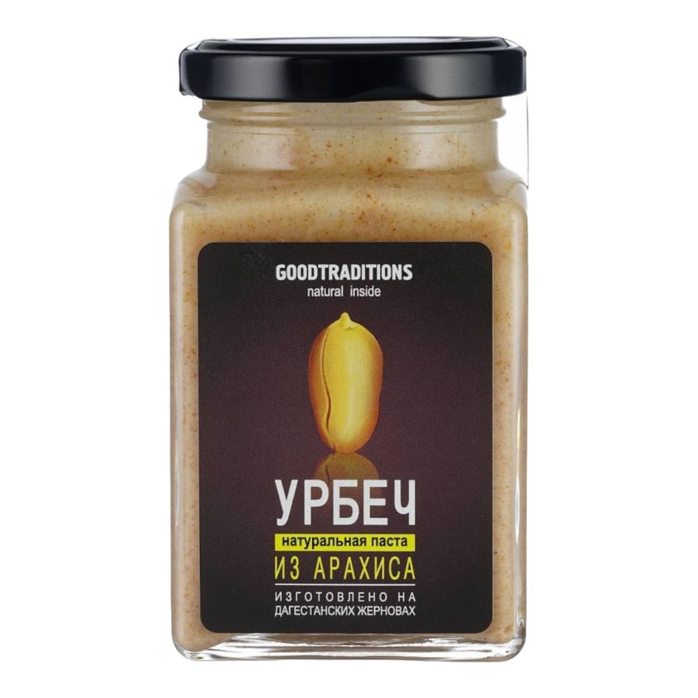 Урбеч из арахиса, 230г (Good Traditions)