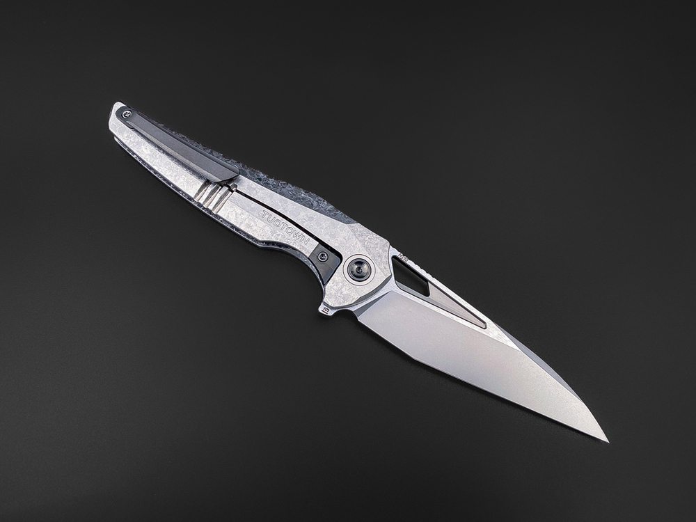 Складной нож Magpie M390 CrystalTi