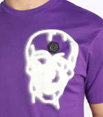 футболка Philipp Plein - фиолетовый(MTK5827 PJY002N)