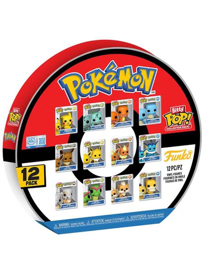 Набор подарочный Funko Bitty POP! Pokemon 12шт 88984 / Набор Фанко Битти ПОП! по мотивам вселенной "Покемон"