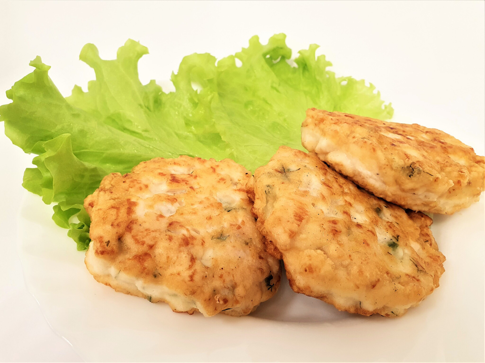 КОТЛЕТЫ РУБЛЕННЫЕ ИЗ КУРИЦЫ 100г