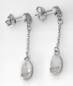 Серьги серебро Эстерелла