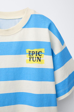 ZARA ФУТБОЛКА В ПОЛОСКУ, РАЗНОЦВЕТНЫЙ