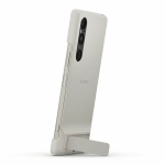Оригинальный чехол с подставкой SONY Style Cover XQZ-CBEC для Xperia 1 VI — платиново-серый