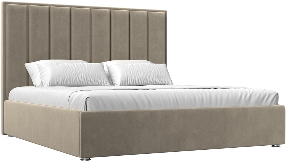 Кровать Афродита, спальное место 160х200, с подъёмным механизмом, микровельвет