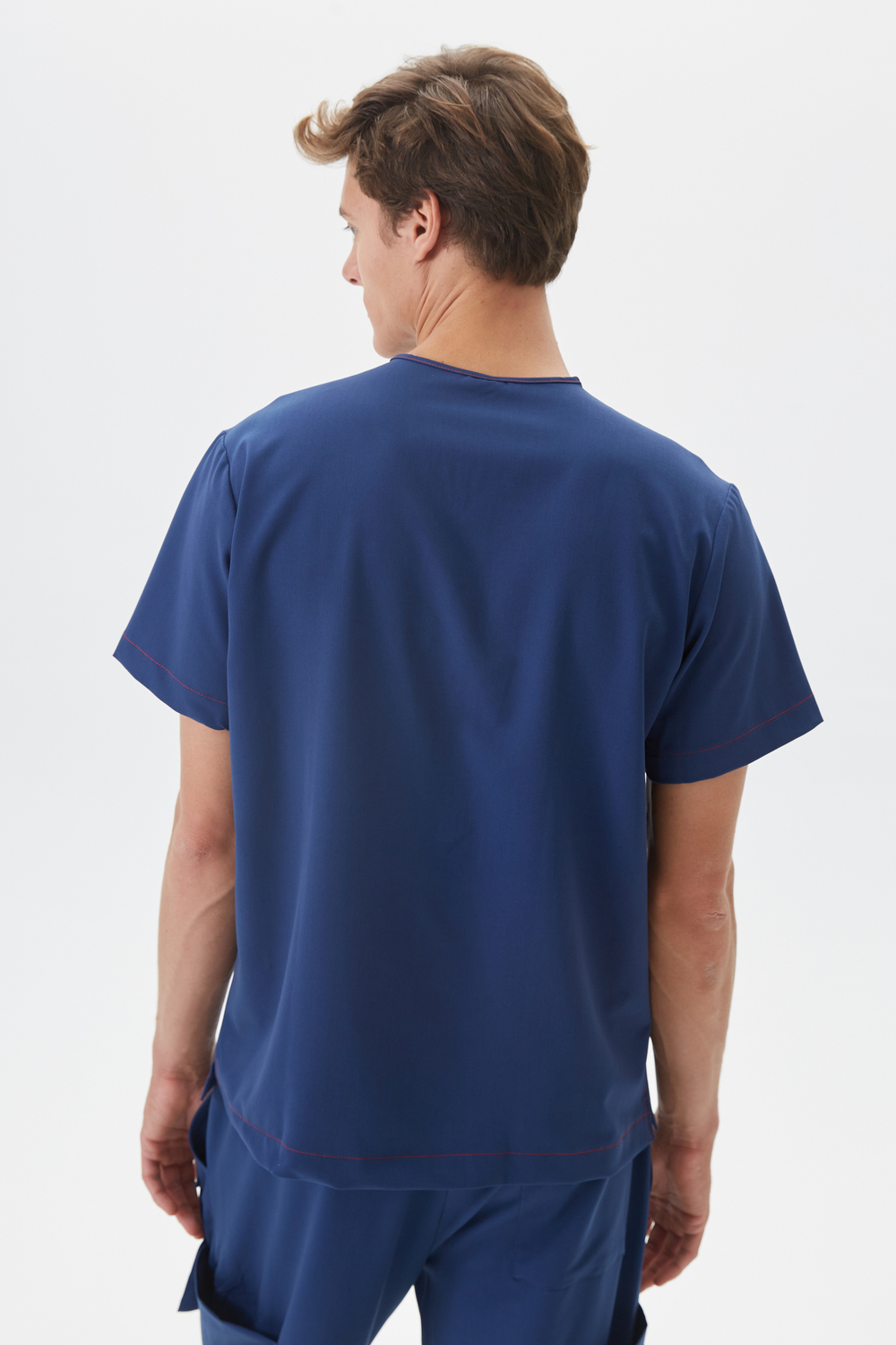 Топ медицинский мужской Гекай, индиго