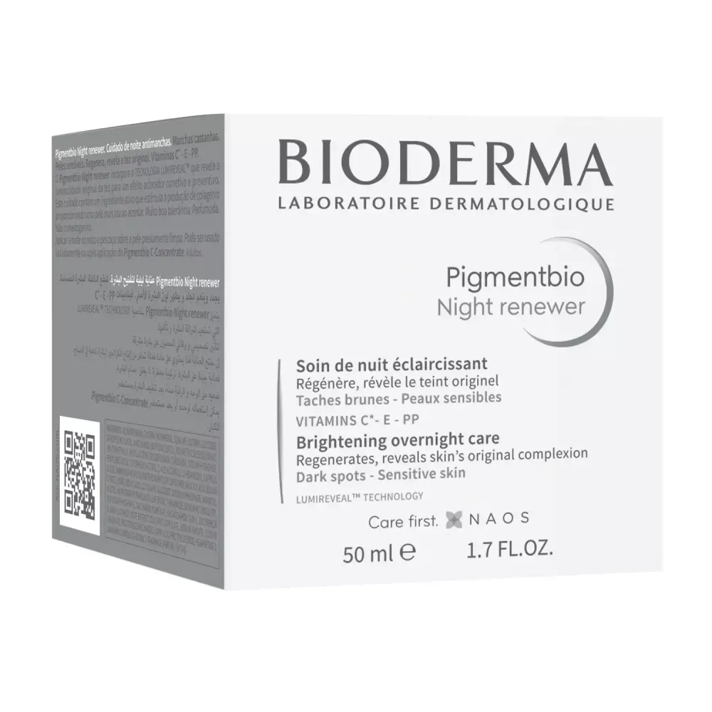 Осветляющий и обновляющий ночной крем Bioderma Pigmentbio Night Renewer 50 мл