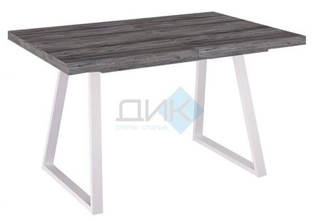 Стол DikLine ZB 120 опоры белые