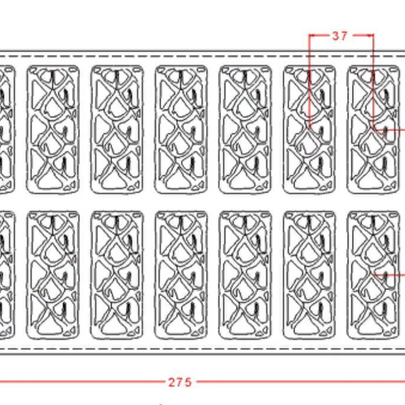 112 | Форма для шоколадных батончиков &quot;Milky Way&quot; (275*175 мм)