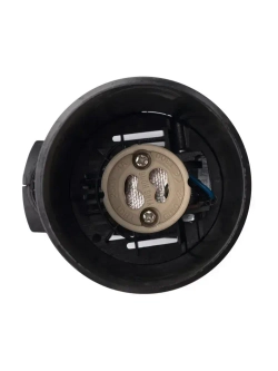 Трековый светильник PTR 36 под лампу с цоколем GU10 BL 230V IP20