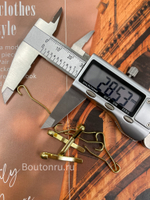 Язычок для пряжки золотистый