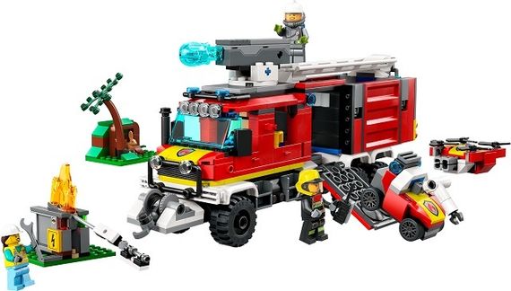 Lego konstruktor City 60374 Fire Command Truck