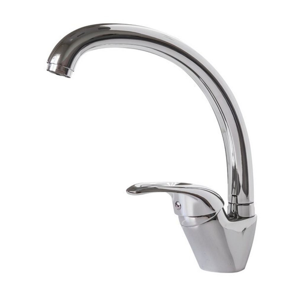 Смеситель для кухни 40к F4103 FRAP (выс.пов. излив, п/шпильку, хром, латунь)